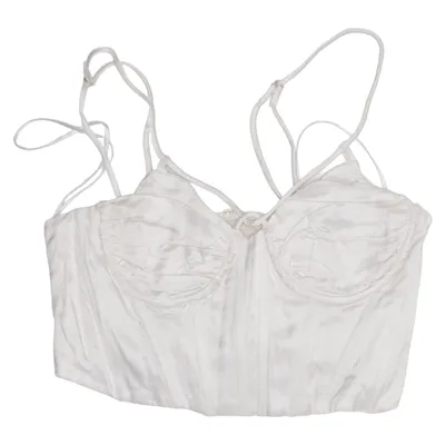 Bustier (Vit) från Dilvin Viskos