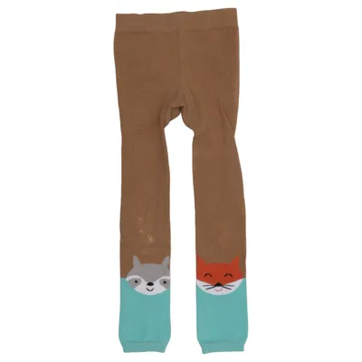 Panty (Bruin, Meerkleurig) van Me&i Katoen, Elastaan, Polyamide