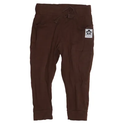 Sweatpants (Brown) from Mini Rodini Cotton