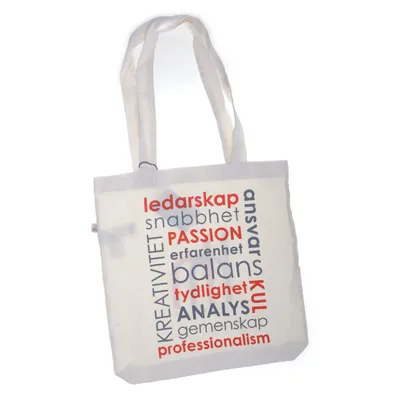 Canvas bag (Beige, Red, Gray) from Salvage Recycled cotton
