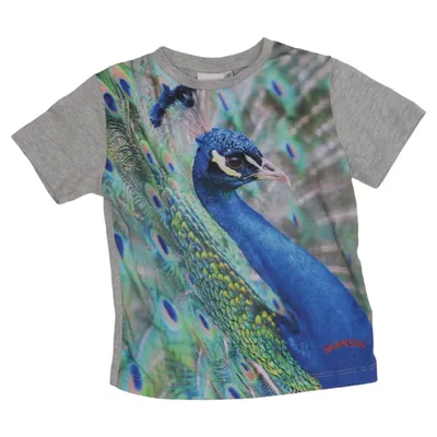T-shirt (Grijs, Meerkleurig) van Skansen Katoen, Elastaan, Polyester
