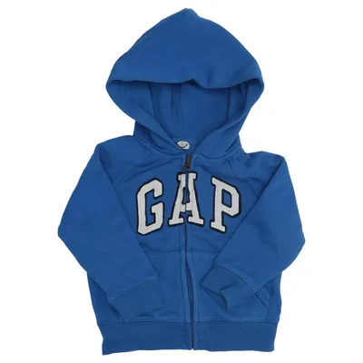 Capuchon sweater (Blauw) van BabyGap Katoen, Polyester