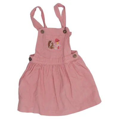 Dungaree dress (Pink) from So Cute Cotton