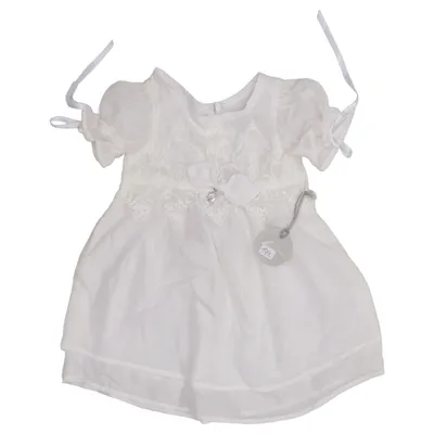Flower girl dress (White) from Seidenweiss Cotton, Silk
