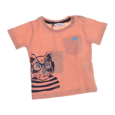 T-shirt (Pink, Multicolored) from Marese Cotton