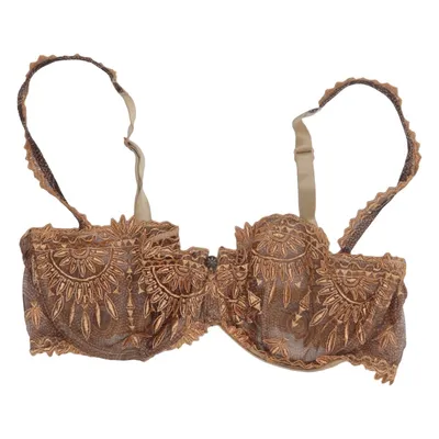 Bra (Brown) from Chantelle Elastane, Polyester