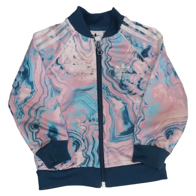 Sports jacket (Blue, Pink, Multicolored) from Adidas Recycled polyester
