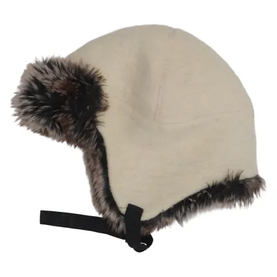 Trapperhat (Beige, Brun) fra 66 North Bomuld, Polyester, Uld