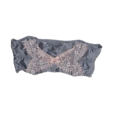 Korset (Grijs, Roze) van Agent Provocateur Zijde, Viscose, Polyamide