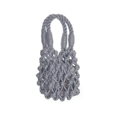 Handväska (Silverfärgad) från H&M Polyester