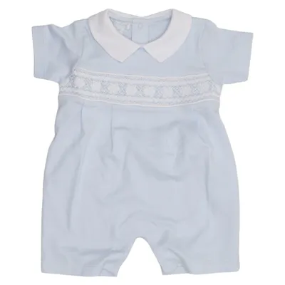 Barboteuse (Bleu, Blanc) de Kissy Kissy Coton