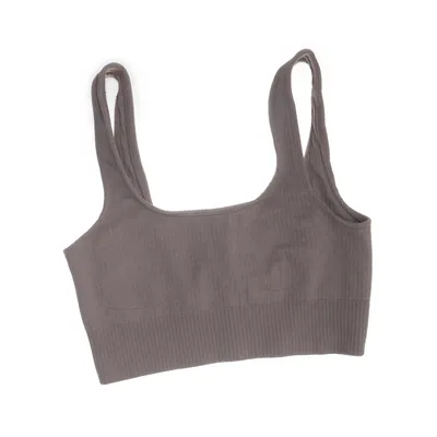Sport-bh (Beige) van Aim'n Elastaan, Polyamide, Polyester