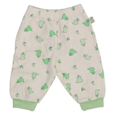 Pyjama broek (Beige, Groen) van Tuffer Katoen