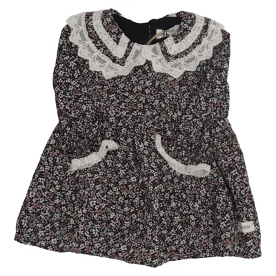 Dress (Black, White, Multicolored) from Newbie by KappAhl Cotton