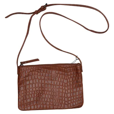Shoulder-bag (Brown) from Beck Söndergaard Cotton, Leather