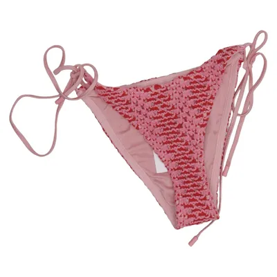 Bas de bikini (Rose, Rouge) de Triangl Coton
