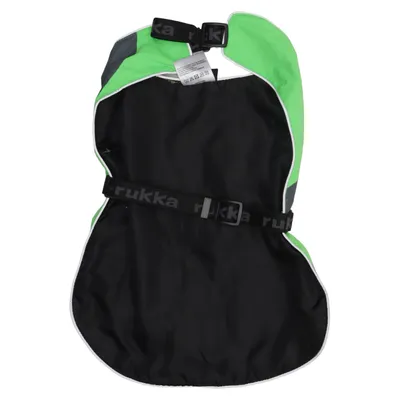 Dog coat (Green, Gray) from Rukka Polyester