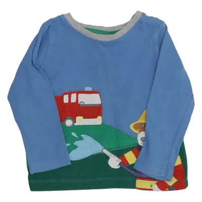 T-shirt à manches longues (Bleu, Vert, Multicolore) de Baby Boden Coton
