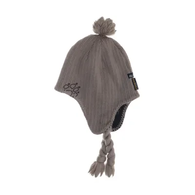 Bonnet à pompon (Beige) de Jack Wolfskin Acrylique, Polyester, Polyuréthane, Laine