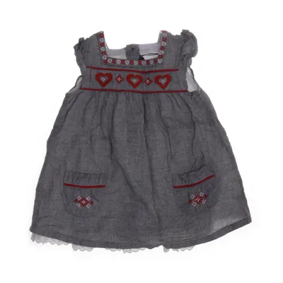 Jurk (Grijs) van Baby by Lindex Katoen