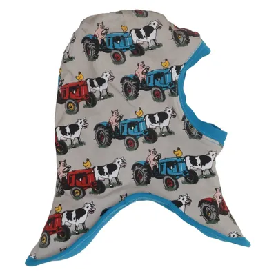 Balaklava (Gray, Blue, Multicolored) from Snoozy Scandinavia Cotton, Elastane
