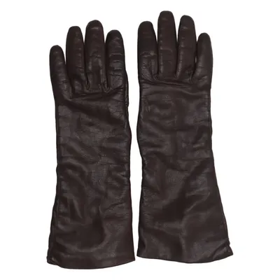 Leren handschoenen (Bruin)