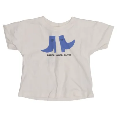 T-shirt (Wit, Blauw) van The Campamento Organisch katoen