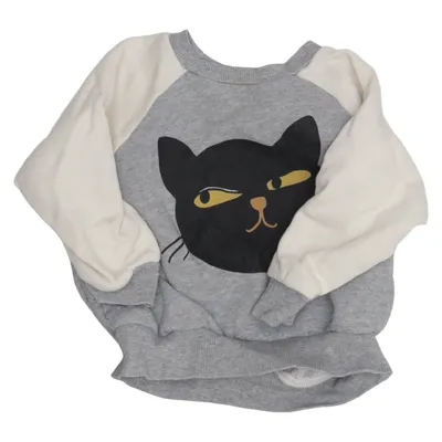 Sweatshirt (Grijs, Wit, Zwart) van Mini Rodini Organisch katoen