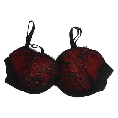 Bra (Black, Red) from La Senza Elastane, Polyamide, Polyester