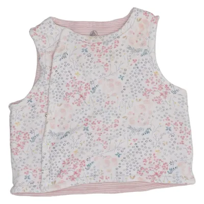 Gilet (Blanc, Rose, Multicolore) de Petit Bateau Coton, Polyester