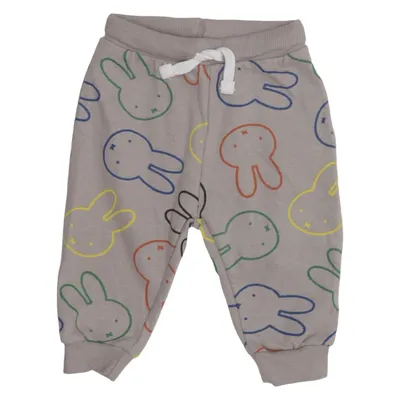 Sweatpants (Gray, Multicolored) from Miffy Cotton