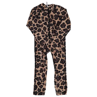 UV beschermende kleding (Bruin, Zwart) van Piikaboo Elastaan, Polyester