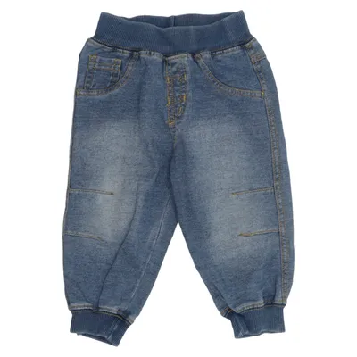 Jeans (Blå) fra Baby by Lindex Bomuld, Elastan
