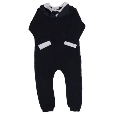 Rompers (Blue, White) from Mimirose Cotton, Elastane