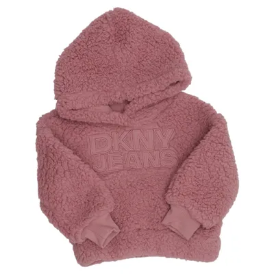 Sweat à capuche (Rose) de DKNY Jeans Coton, Polyester