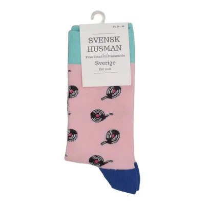 Socks (Pink, Blue, Multicolored) from Svensk Husman