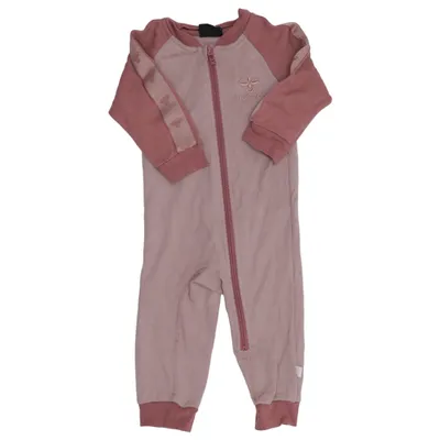 Rompers (Pink) from Hummel Organic cotton, Wool