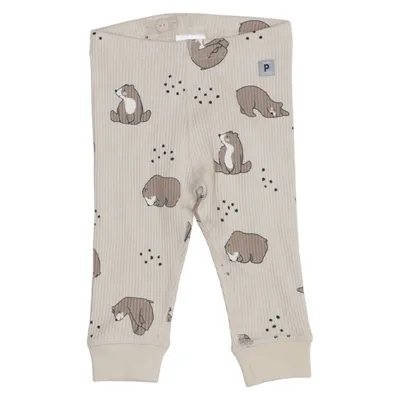 Långkalsonger (Beige, Brun) från Polarn O. Pyret Elastan, Ekologisk bomull