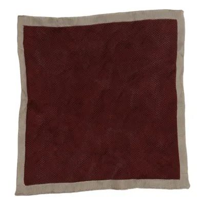 Hovedpudebetræk (Rød, Beige) fra Eton Silke
