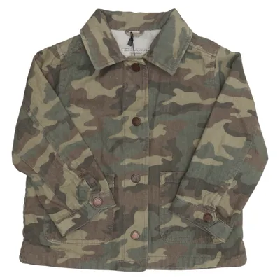 Jacket (Green, Brown, Beige) from Zara BabyGirl Cotton