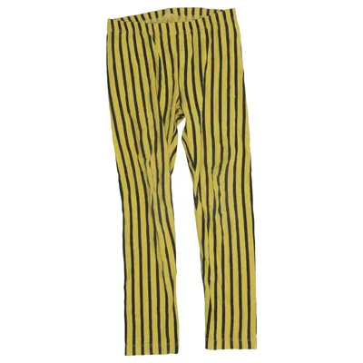 Leggings (Geel, Zwart) van Åhléns Katoen, Elastaan