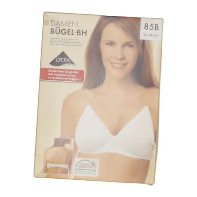 Bra (White) from Lycra Elastane, Polyamide
