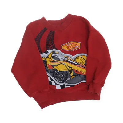 Collegetröja (Röd, Gul, Svart) från H&M Bomull, Polyester