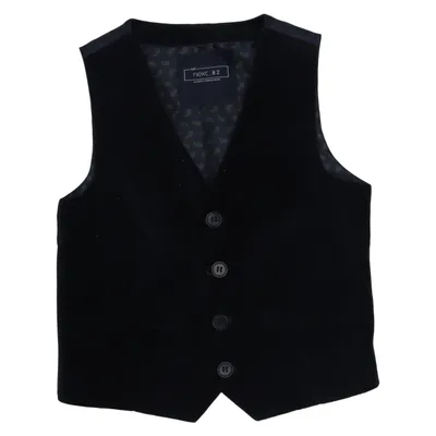 Gilet de costume (Noir) de Next Coton, Polyester