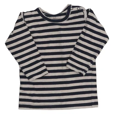 Long sleeve T-shirt (Blue, Beige) from Hust and Claire