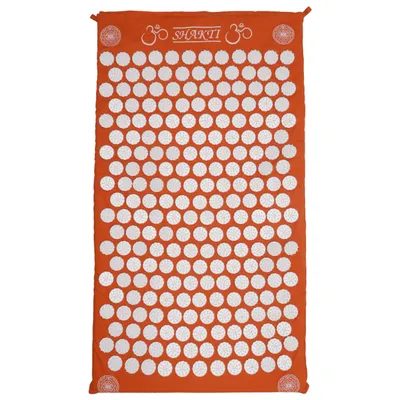 Acupressuur mat (Oranje, Wit) van Shakti