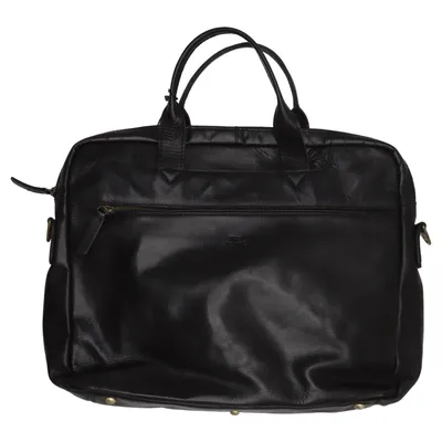 Sac d'ordinateur (Noir) de The Monte