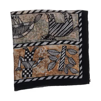 Neckerchief (Black, Multicolored) from Loredano