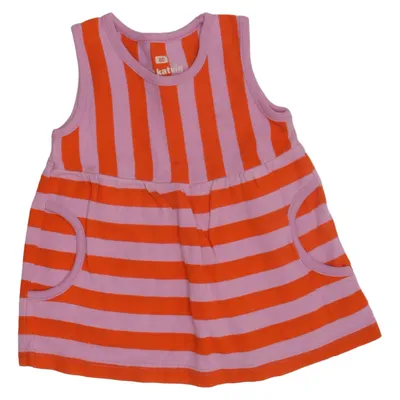 Dress (Orange, Purple) from Katvig Organic cotton