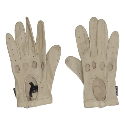 Leather gloves (Beige) from Gaucho
